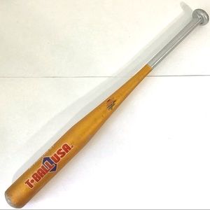 MacGregor T-Ball Bat Youth 25” Aluminum Orange And Silver